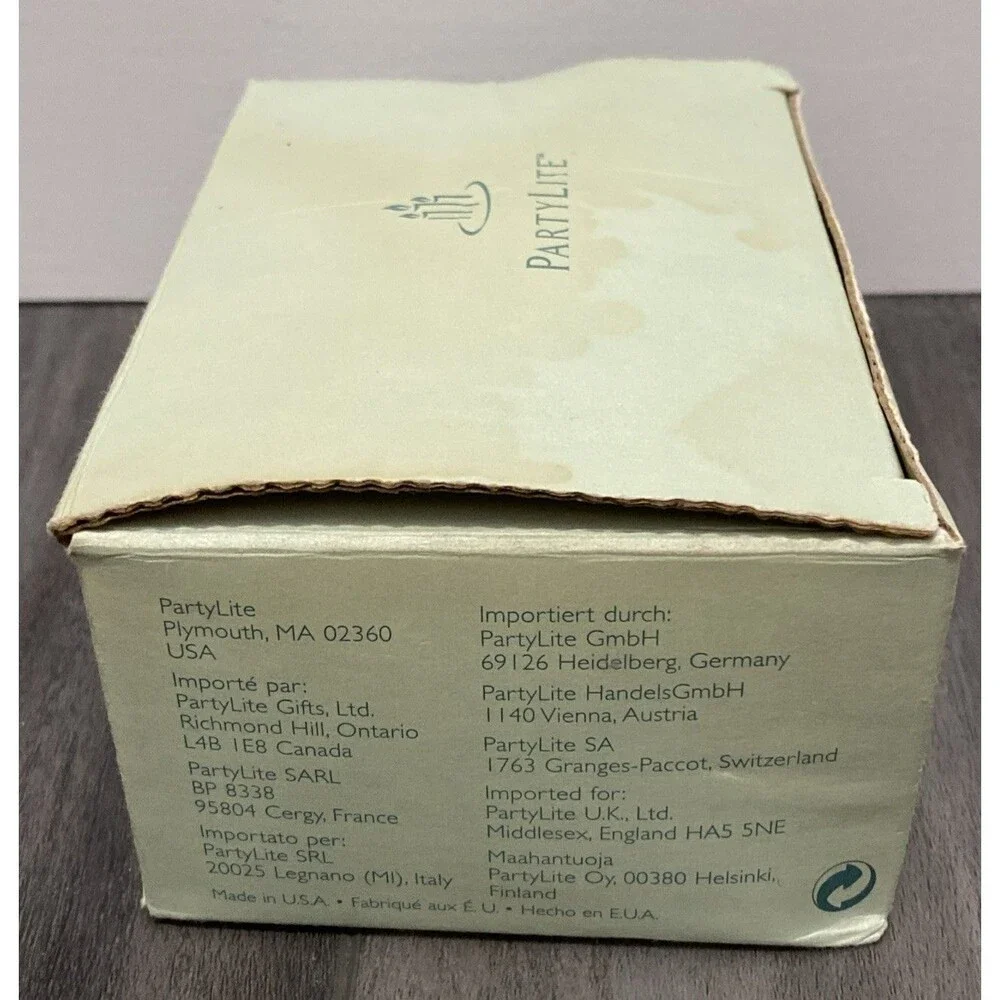 PartyLite Raspberry Scent Plus Square Votive Candle K0228 Retired Pack of 6 NEW - Picture 3 of 5